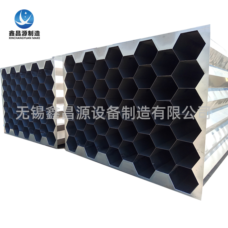 濕電除塵不銹鋼陽(yáng)極管怎樣排列？